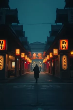《半透明的夏天》竖版海报，阳光穿过薄纱窗帘的室内一角