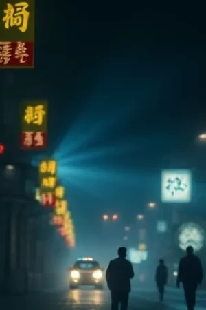 《长夜列车》竖版海报，夜间车厢内靠窗而坐的旅客